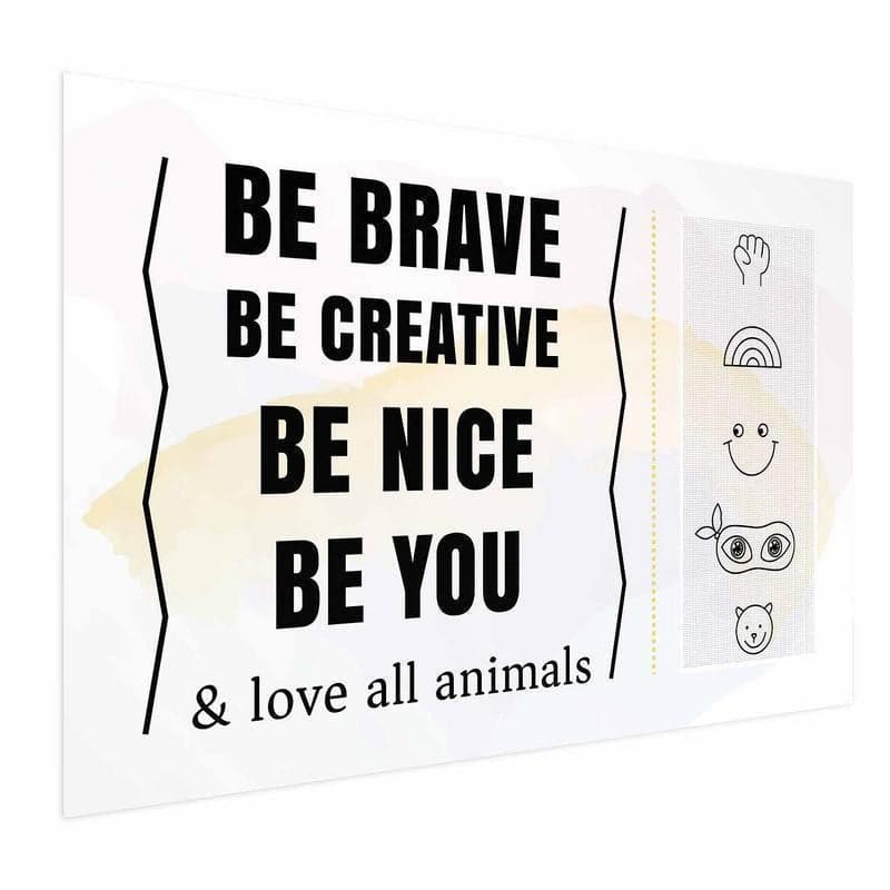Poster - Be Yourself in Poster e stampe Collezione Casa - Trebisacce, commercioVirtuoso.it