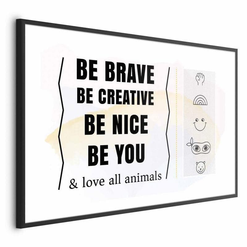 Poster - Be Yourself in Poster e stampe Collezione Casa - Trebisacce, commercioVirtuoso.it