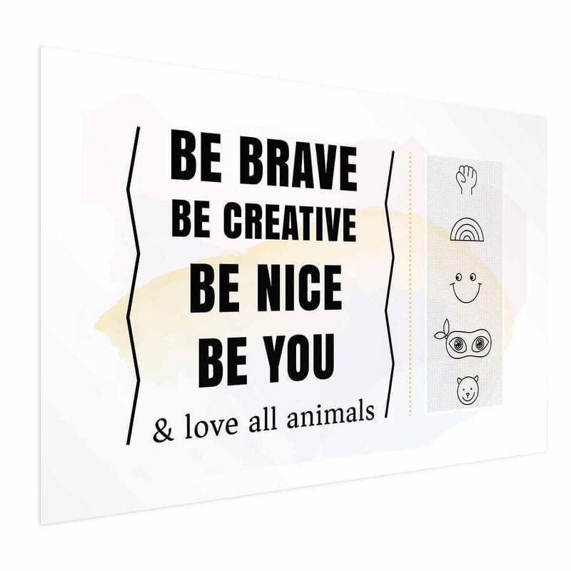 Poster - Be Yourself in Poster e stampe Collezione Casa - Trebisacce, commercioVirtuoso.it