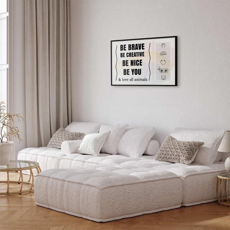Poster - Be Yourself in Poster e stampe Collezione Casa - Trebisacce, commercioVirtuoso.it