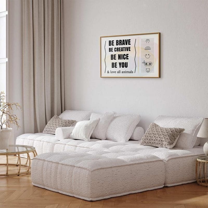 Poster - Be Yourself in Poster e stampe Collezione Casa - Trebisacce, commercioVirtuoso.it