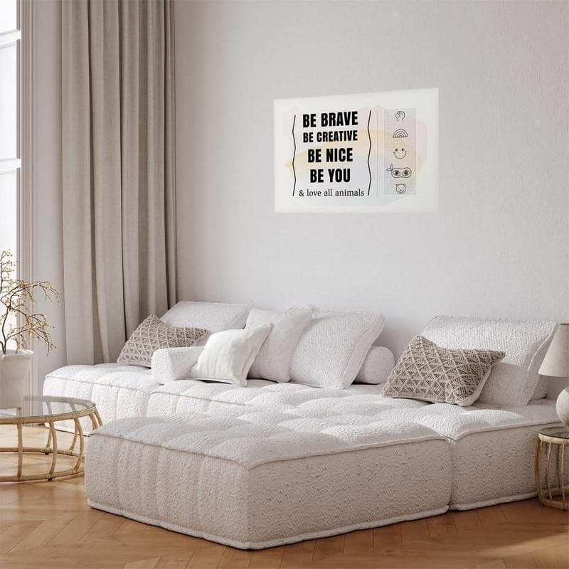 Poster - Be Yourself in Poster e stampe Collezione Casa - Trebisacce, commercioVirtuoso.it