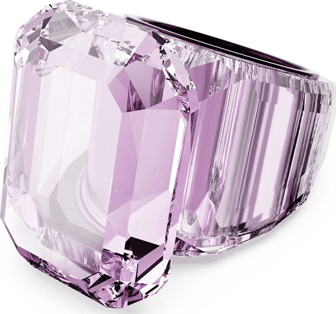 Swarovski Anello cocktail Lucent Taglio ottagonale, Rosa in Anelli Alba Gioielli - Casoria, commercioVirtuoso.it