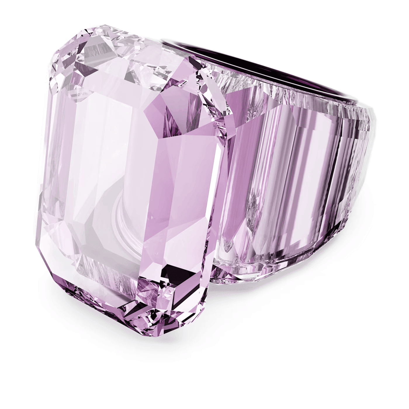 Swarovski Anello cocktail Lucent Taglio ottagonale, Rosa in Anelli Alba Gioielli - Casoria, commercioVirtuoso.it