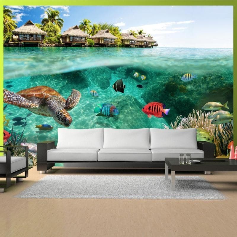 Fotomurale Sotto la superficie dell'acqua in Carta da parati Collezione Casa - Trebisacce, commercioVirtuoso.it