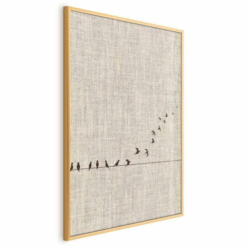 Poster - Learning to Fly in Poster e stampe Collezione Casa - Trebisacce, commercioVirtuoso.it