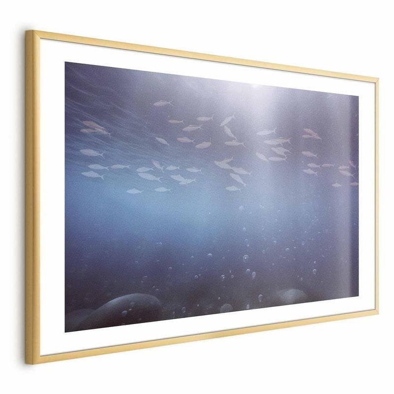Poster - Fish in the Depths in Poster e stampe Collezione Casa - Trebisacce, commercioVirtuoso.it