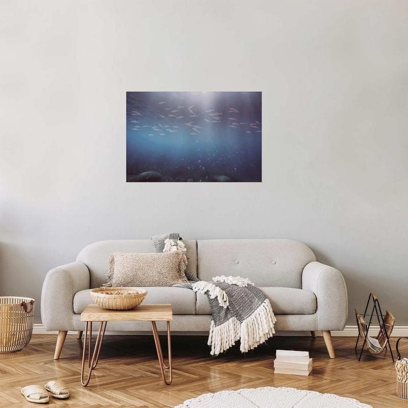 Poster - Fish in the Depths in Poster e stampe Collezione Casa - Trebisacce, commercioVirtuoso.it