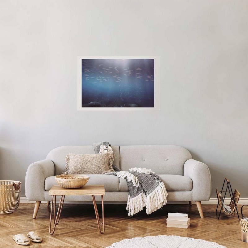 Poster - Fish in the Depths in Poster e stampe Collezione Casa - Trebisacce, commercioVirtuoso.it