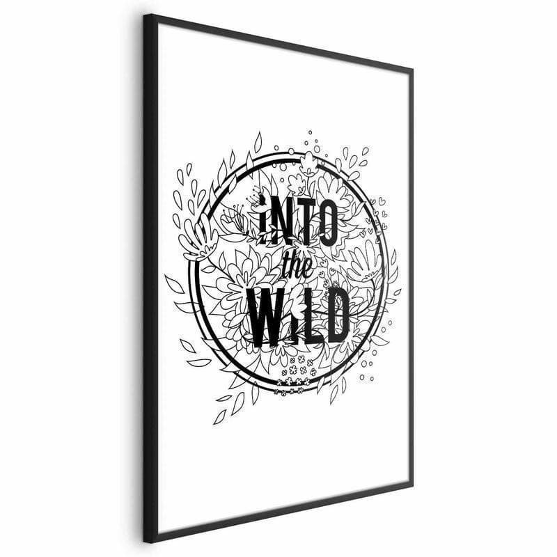 Poster - Into the Wild in Poster e stampe Collezione Casa - Trebisacce, commercioVirtuoso.it