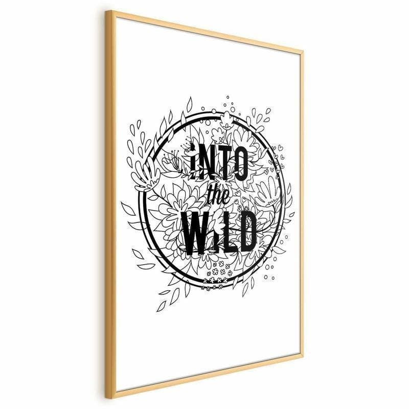 Poster - Into the Wild in Poster e stampe Collezione Casa - Trebisacce, commercioVirtuoso.it