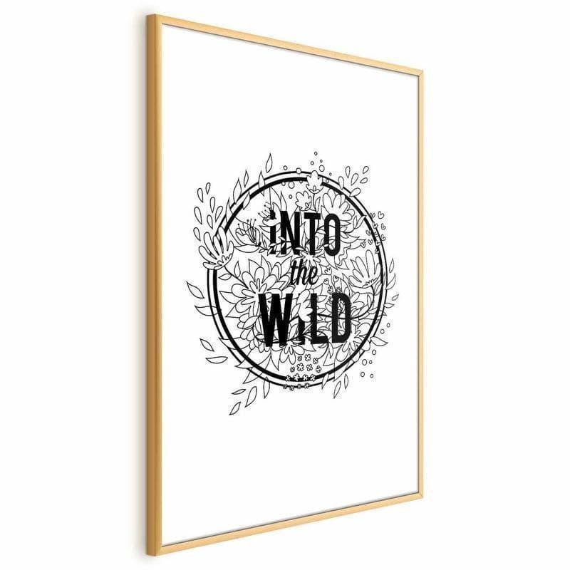 Poster - Into the Wild in Poster e stampe Collezione Casa - Trebisacce, commercioVirtuoso.it