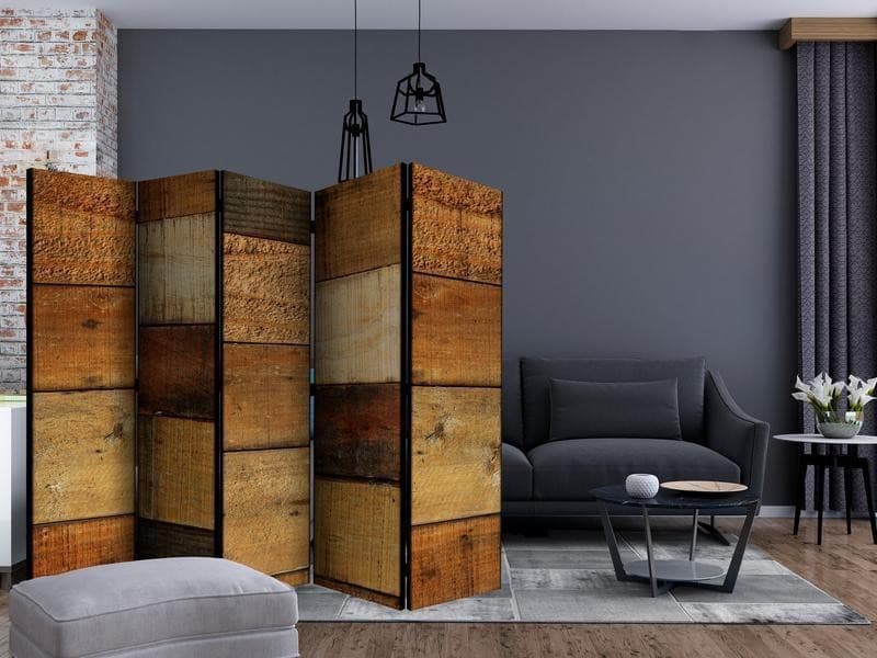 Paravento Wooden Textures II [divisori da interno] in Paraventi Collezione Casa - Trebisacce, commercioVirtuoso.it