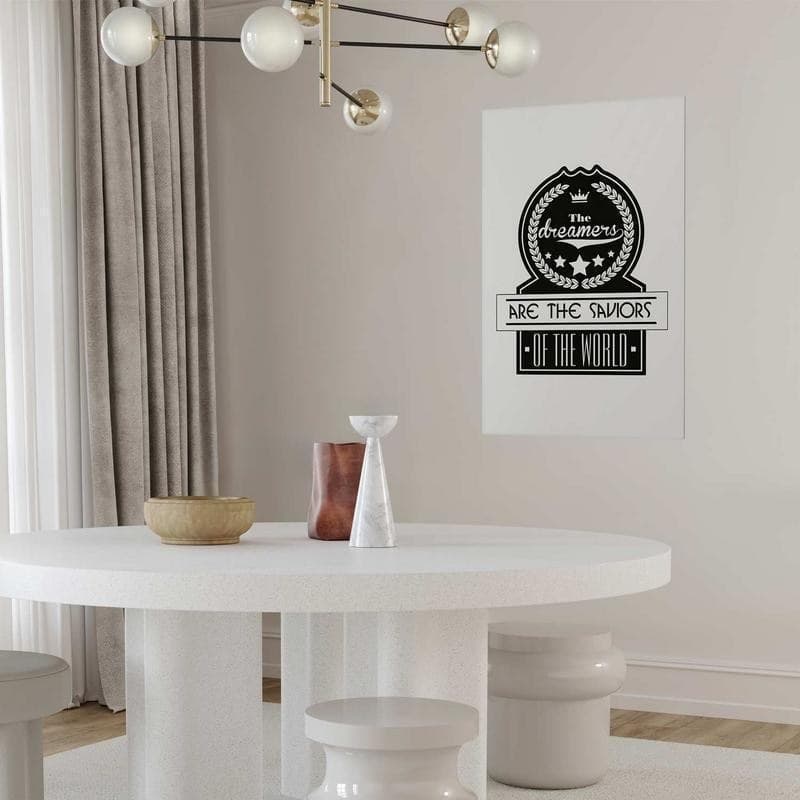 Poster - The Dreamers Are the Saviors of the World in Poster e stampe Collezione Casa - Trebisacce, commercioVirtuoso.it