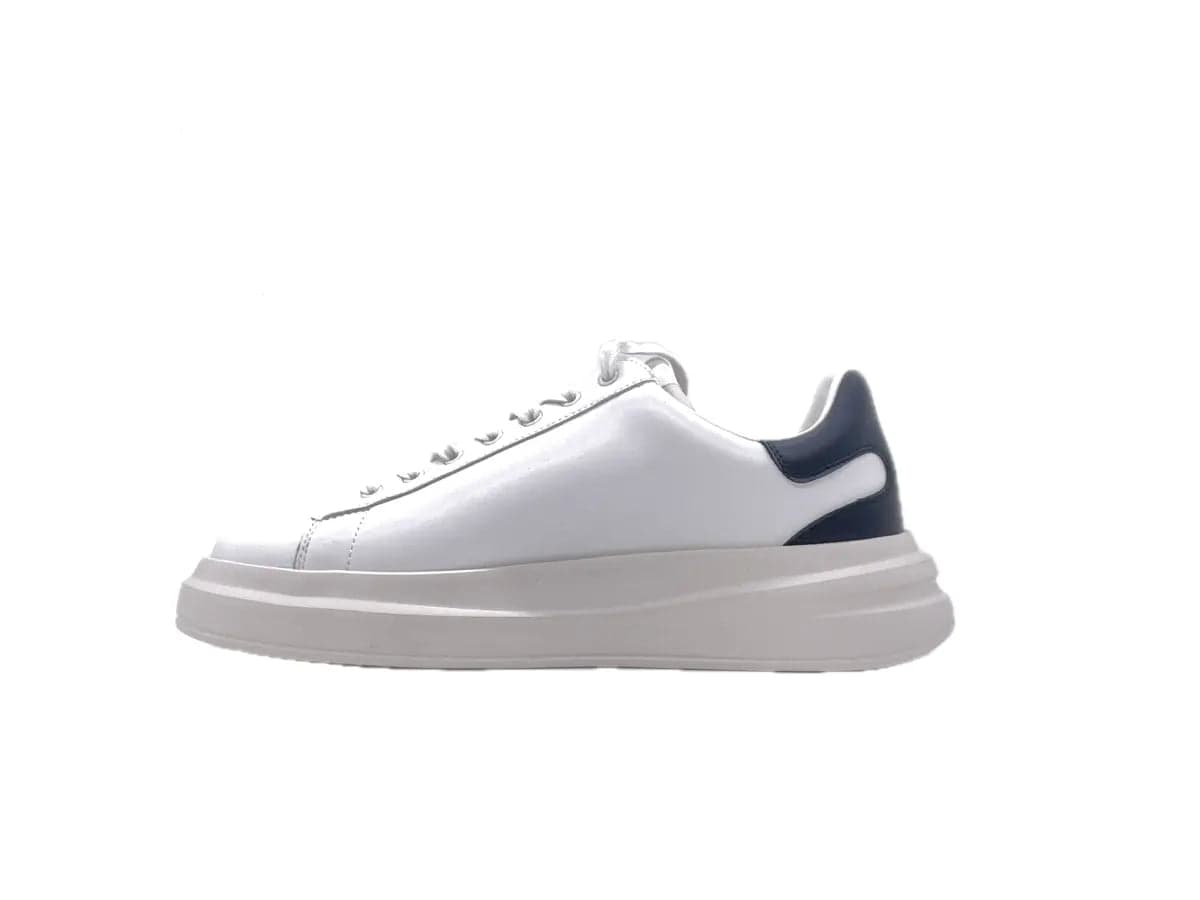 GUESS Sneaker Uomo White Black in Sneaker casual Calzature Durello - Agna, commercioVirtuoso.it