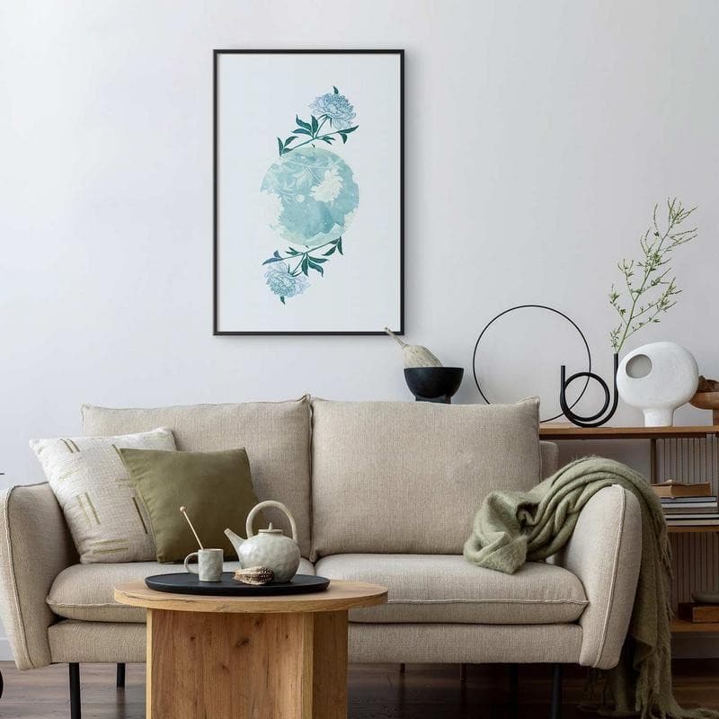 Poster - Flowering Planet in Poster e stampe Collezione Casa - Trebisacce, commercioVirtuoso.it