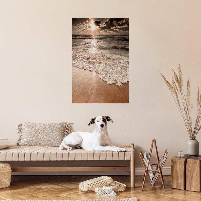 Poster - Space of Waves in Poster e stampe Collezione Casa - Trebisacce, commercioVirtuoso.it