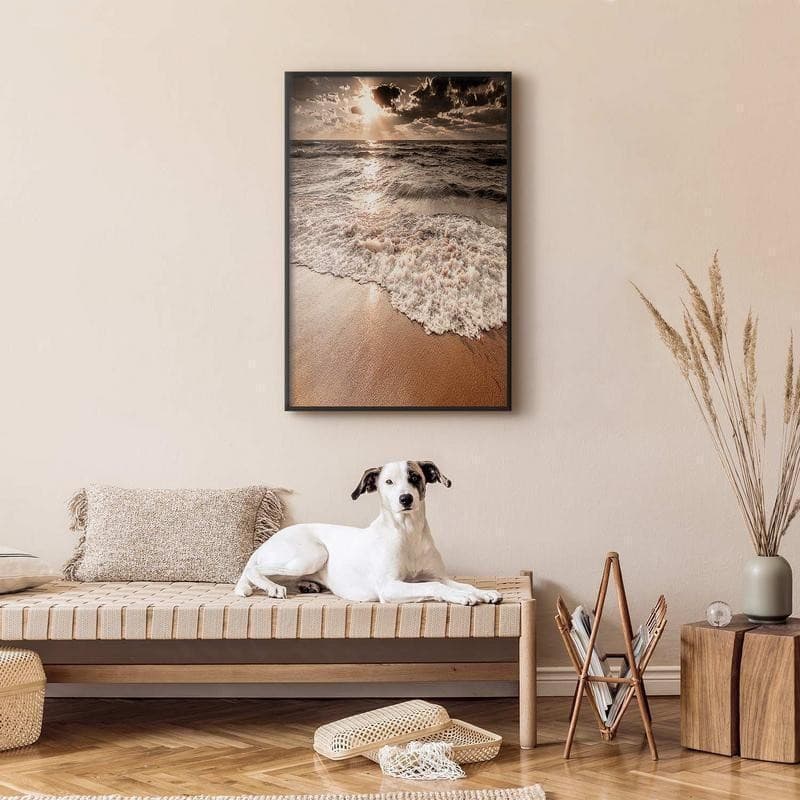 Poster - Space of Waves in Poster e stampe Collezione Casa - Trebisacce, commercioVirtuoso.it