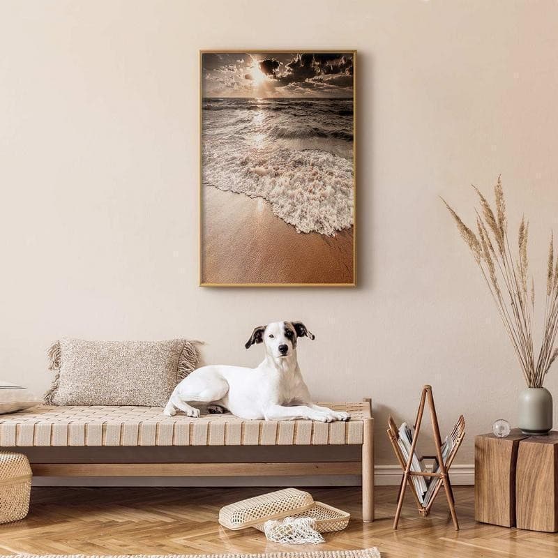 Poster - Space of Waves in Poster e stampe Collezione Casa - Trebisacce, commercioVirtuoso.it