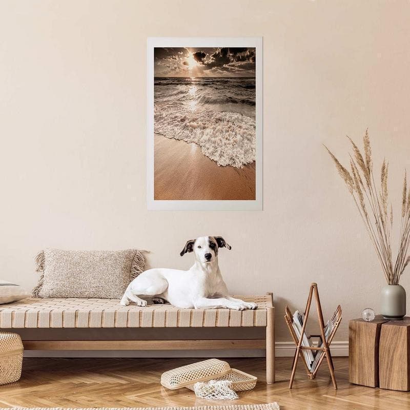 Poster - Space of Waves in Poster e stampe Collezione Casa - Trebisacce, commercioVirtuoso.it