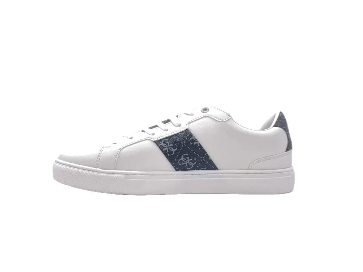 GUESS Sneaker Uomo Bianca con fascia Monogram in Sneaker casual Calzature Durello - Agna, commercioVirtuoso.it