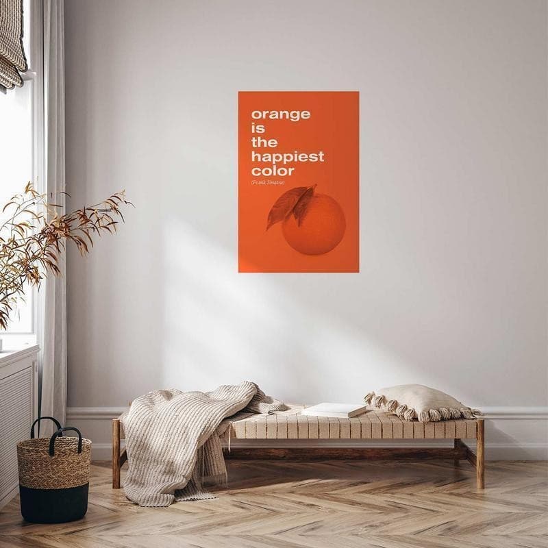 Poster - The Happiest Colour in Poster e stampe Collezione Casa - Trebisacce, commercioVirtuoso.it