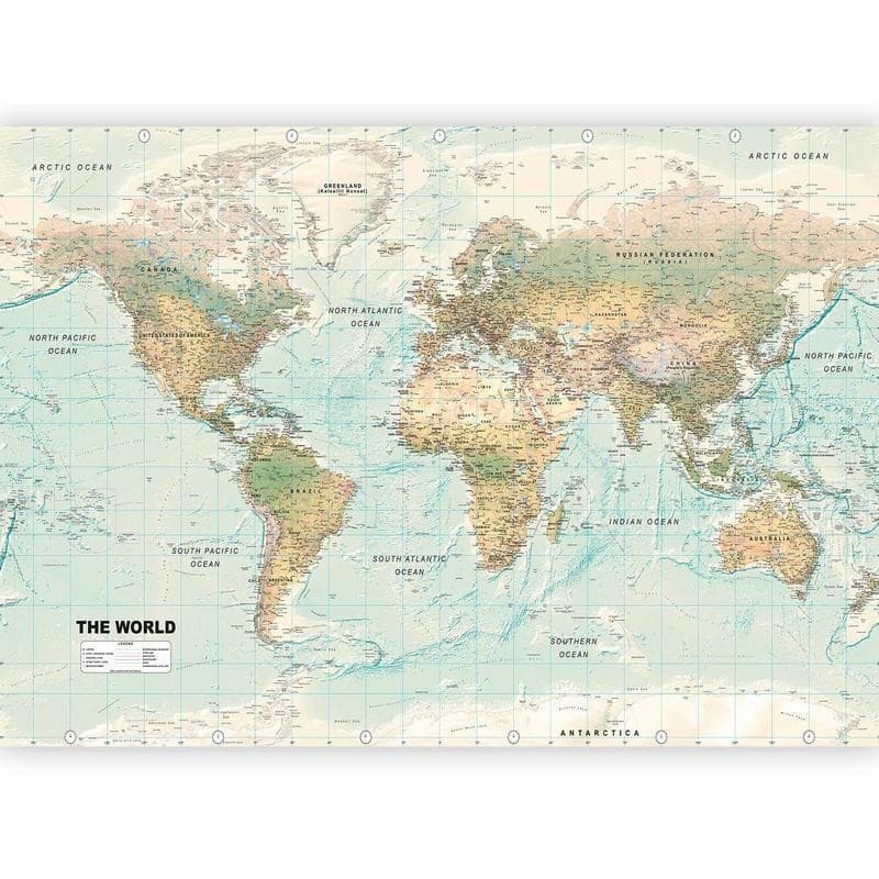 Fotomurale adesivo Beautiful World in Carta da parati Collezione Casa - Trebisacce, commercioVirtuoso.it