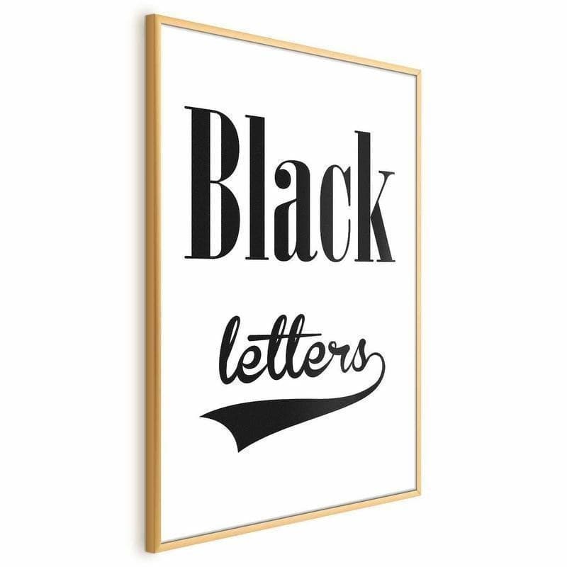 Poster - Black Letters in Buste per biglietti di auguri e di invito Collezione Casa - Trebisacce, commercioVirtuoso.it