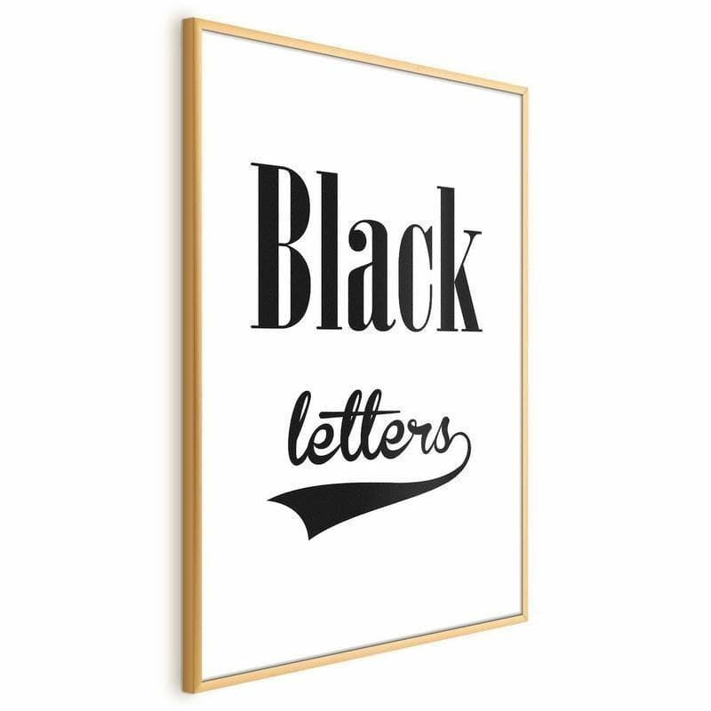Poster - Black Letters in Buste per biglietti di auguri e di invito Collezione Casa - Trebisacce, commercioVirtuoso.it