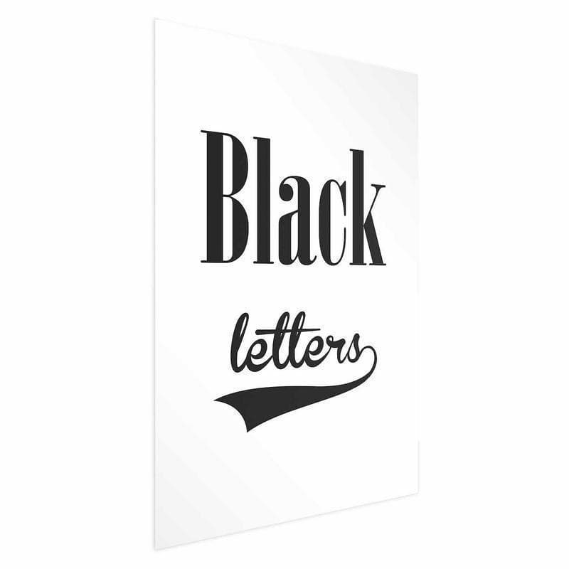 Poster - Black Letters in Buste per biglietti di auguri e di invito Collezione Casa - Trebisacce, commercioVirtuoso.it