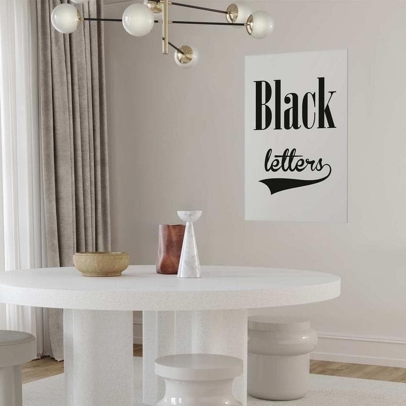 Poster - Black Letters in Buste per biglietti di auguri e di invito Collezione Casa - Trebisacce, commercioVirtuoso.it