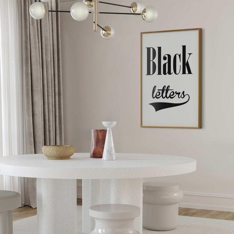 Poster - Black Letters in Buste per biglietti di auguri e di invito Collezione Casa - Trebisacce, commercioVirtuoso.it