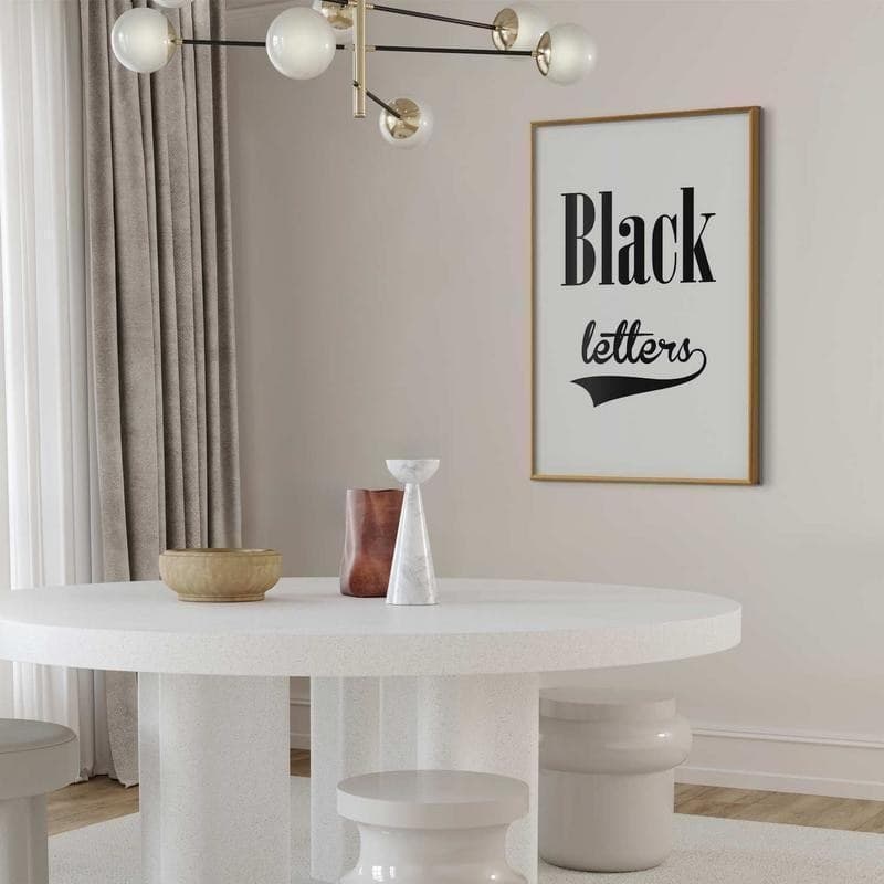 Poster - Black Letters in Buste per biglietti di auguri e di invito Collezione Casa - Trebisacce, commercioVirtuoso.it
