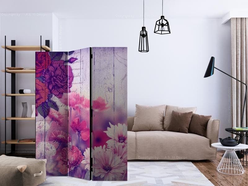 Paravento Flowers Memories [Room Dividers] in Paraventi Collezione Casa - Trebisacce, commercioVirtuoso.it