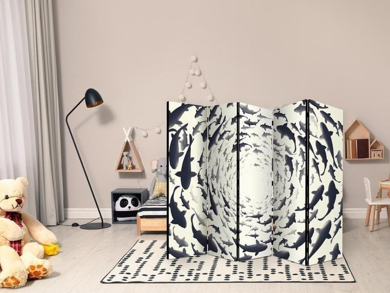 Paravento Fish Swirl II [divisori da interno] in Paraventi Collezione Casa - Trebisacce, commercioVirtuoso.it