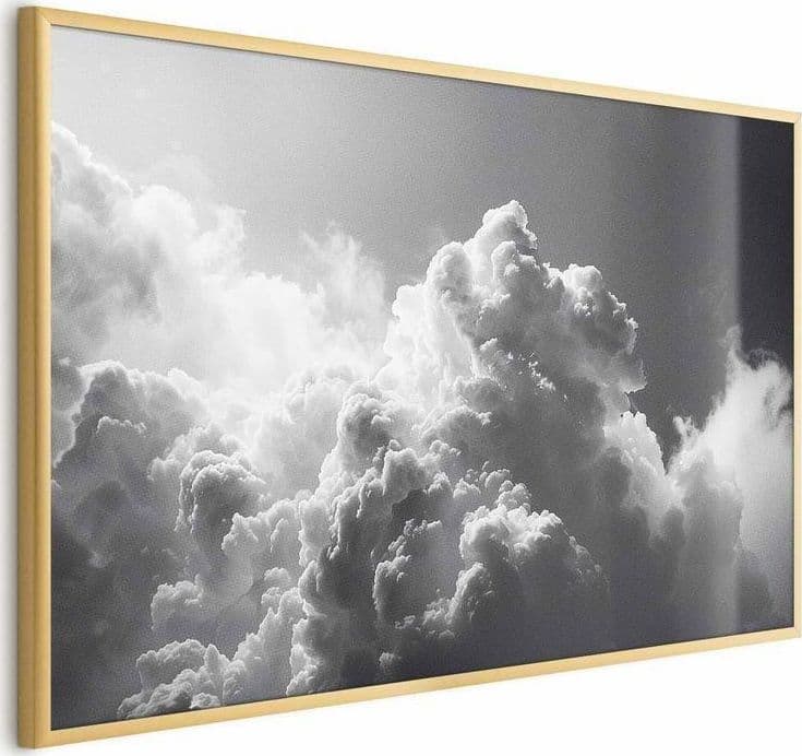 Poster - Extraordinary Phenomenon: The Sun Illuminating Dark Clouds in Poster e stampe Collezione Casa - Trebisacce, commercioVirtuoso.it