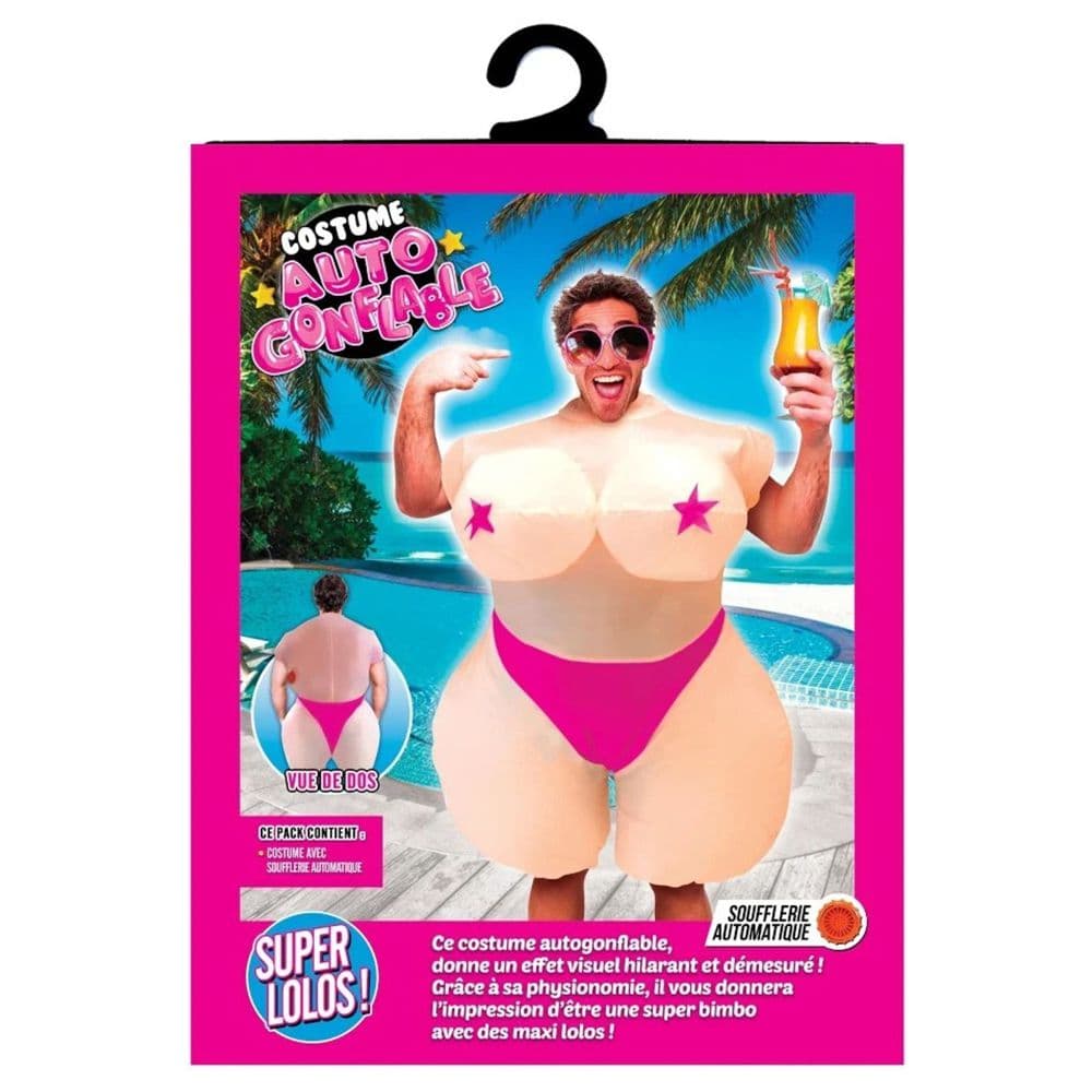 Costume simpatico donna cicciona gonfiabile in costume da mare auto gonfiabile in Adulti Kondorama - Martinsicuro, commercioVirtuoso.it