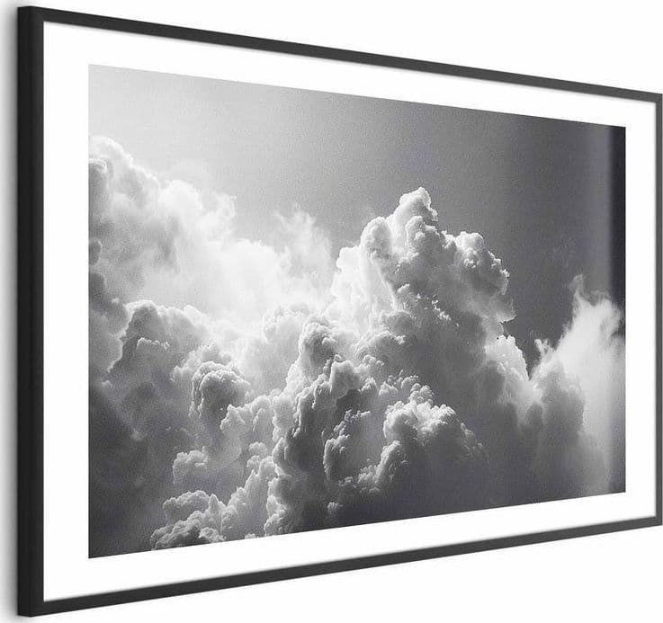 Poster - Extraordinary Phenomenon: The Sun Illuminating Dark Clouds in Poster e stampe Collezione Casa - Trebisacce, commercioVirtuoso.it