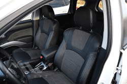 Set coprisedili Su misura per Mitsubishi Outlander XL (2006-2012), Leather Style in Set per interni Autooggetti.it - Roma, commercioVirtuoso.it