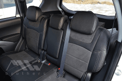 Set coprisedili Su misura per Mitsubishi Outlander XL (2006-2012), Leather Style in Set per interni Autooggetti.it - Roma, commercioVirtuoso.it