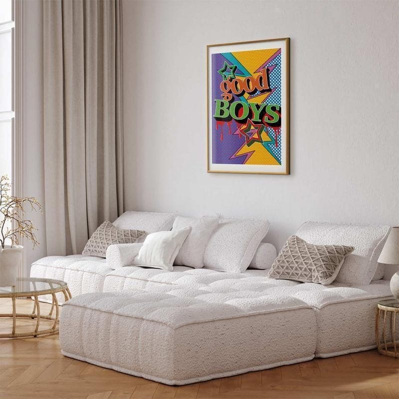 Poster - Good Boys in Poster e stampe Collezione Casa - Trebisacce, commercioVirtuoso.it