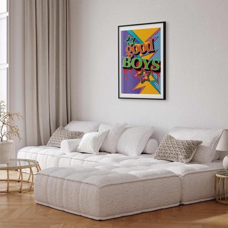 Poster - Good Boys in Poster e stampe Collezione Casa - Trebisacce, commercioVirtuoso.it