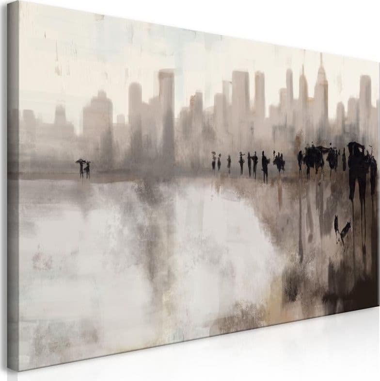 Quadro City in the Rain (1 Part) in Poster e stampe Collezione Casa - Trebisacce, commercioVirtuoso.it