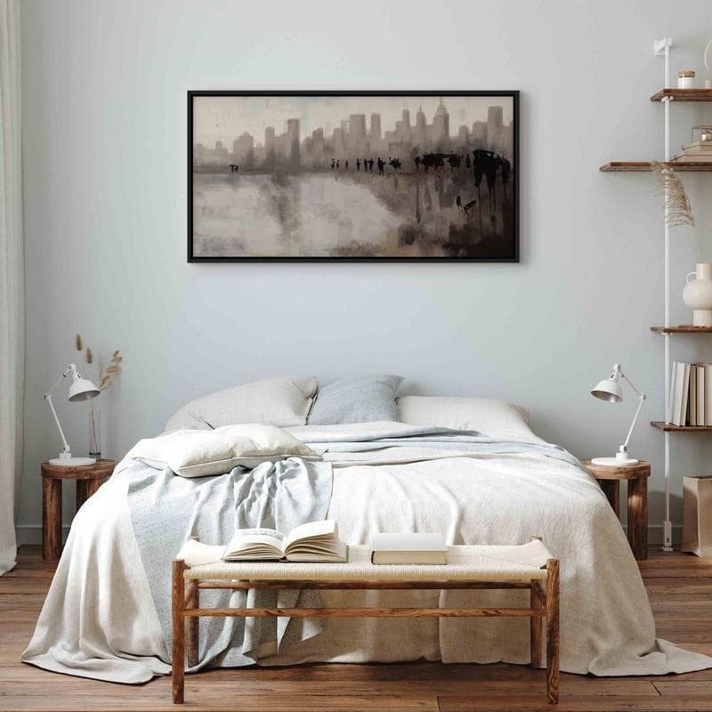 Quadro City in the Rain (1 Part) in Poster e stampe Collezione Casa - Trebisacce, commercioVirtuoso.it