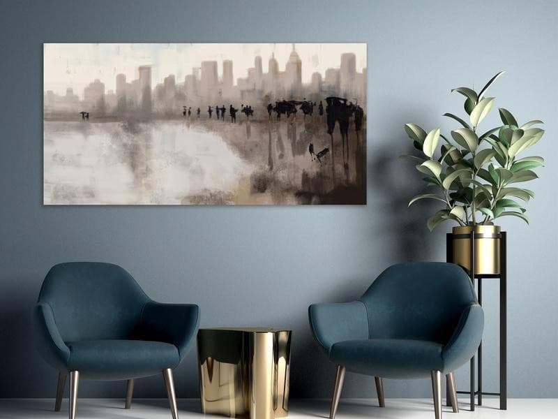 Quadro City in the Rain (1 Part) in Poster e stampe Collezione Casa - Trebisacce, commercioVirtuoso.it