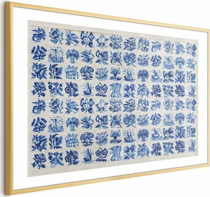 Poster - Azulejos Tiles - traditional Portuguese ceramic tiles in Piastrelle di ceramica Collezione Casa - Trebisacce, commercioVirtuoso.it