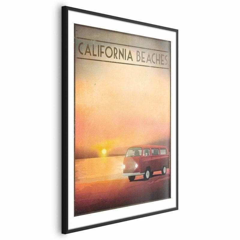 Poster - California Beaches in Poster e stampe Collezione Casa - Trebisacce, commercioVirtuoso.it