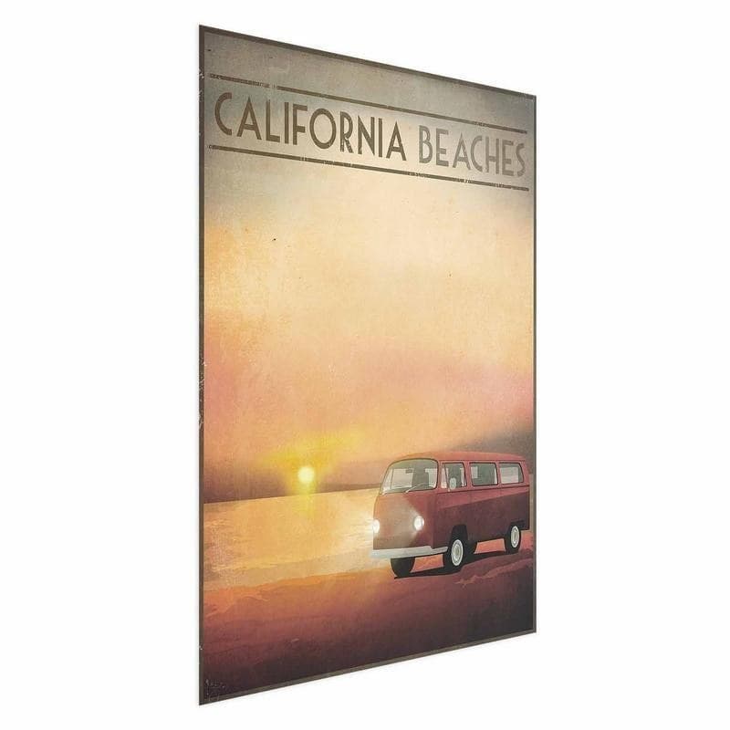 Poster - California Beaches in Poster e stampe Collezione Casa - Trebisacce, commercioVirtuoso.it