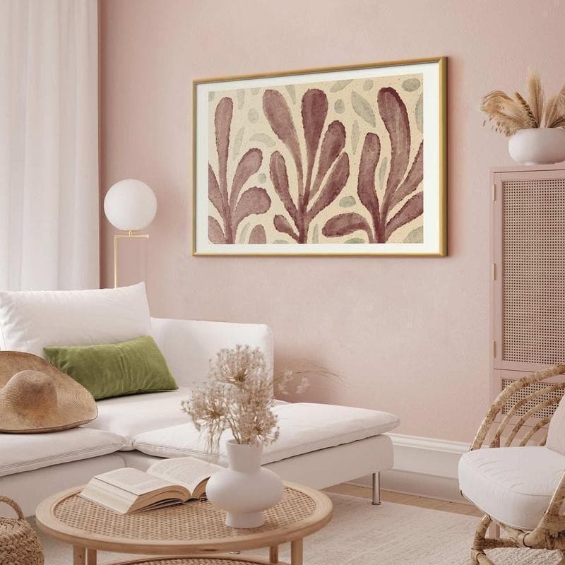 Poster - Leaves and Spots - large trembling shapes inspired by Matisse in Poster e stampe Collezione Casa - Trebisacce, commercioVirtuoso.it