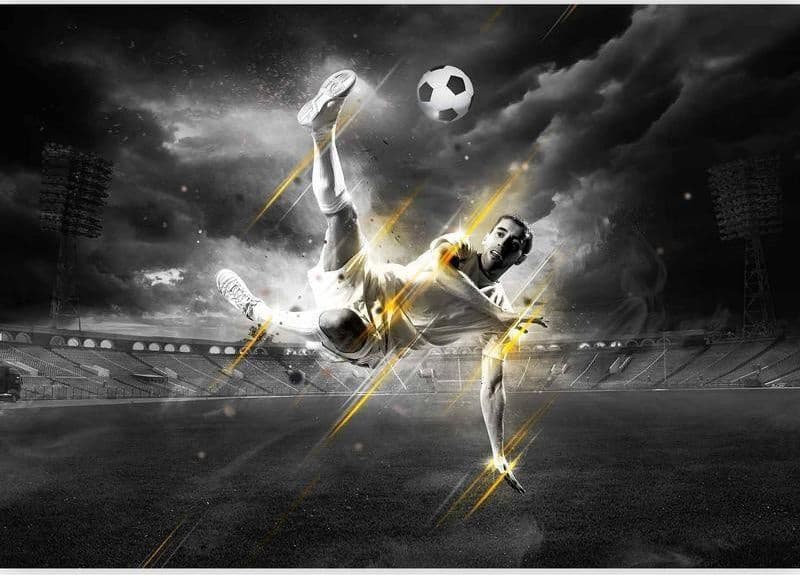 Fotomurale Legenda del football in Carta da parati Collezione Casa - Trebisacce, commercioVirtuoso.it